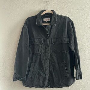 Vintage Black Denim Jacket
